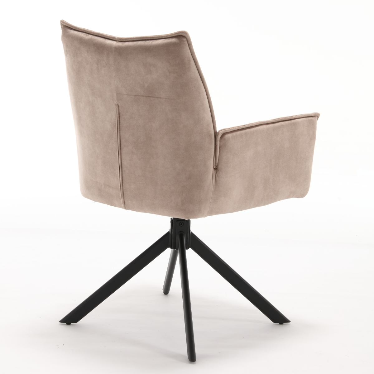 Eetkamerstoel Dani Velvet | Beige | Draaibaar