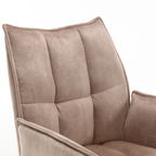 Eetkamerstoel Dani Velvet | Beige | Draaibaar