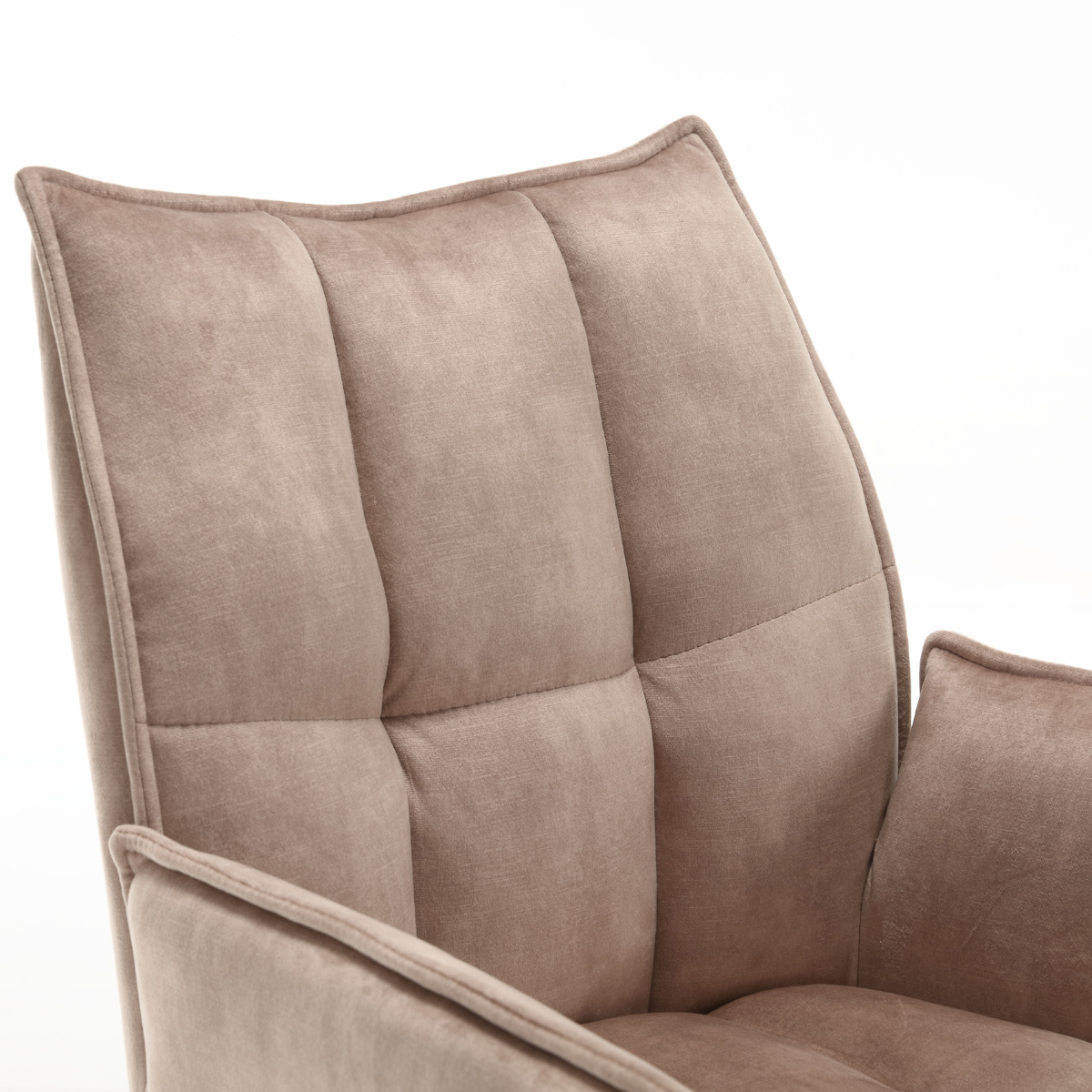 Eetkamerstoel Dani Velvet | Beige | Draaibaar
