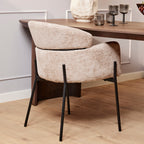 Eetkamerstoel Otis | Gewoven stof | Beige