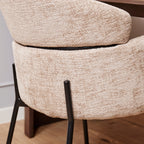 Eetkamerstoel Otis | Gewoven stof | Beige