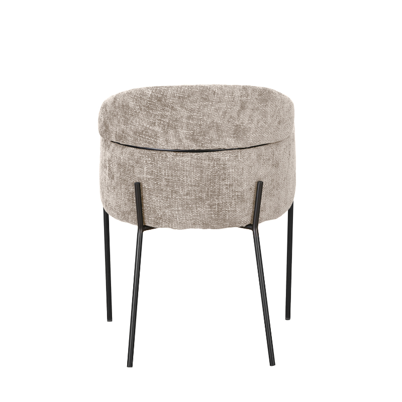 Eetkamerstoel Otis | Gewoven stof | Beige