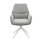 Eetkamerstoel Hera | 360° Draaibaar | Metalen onderstel