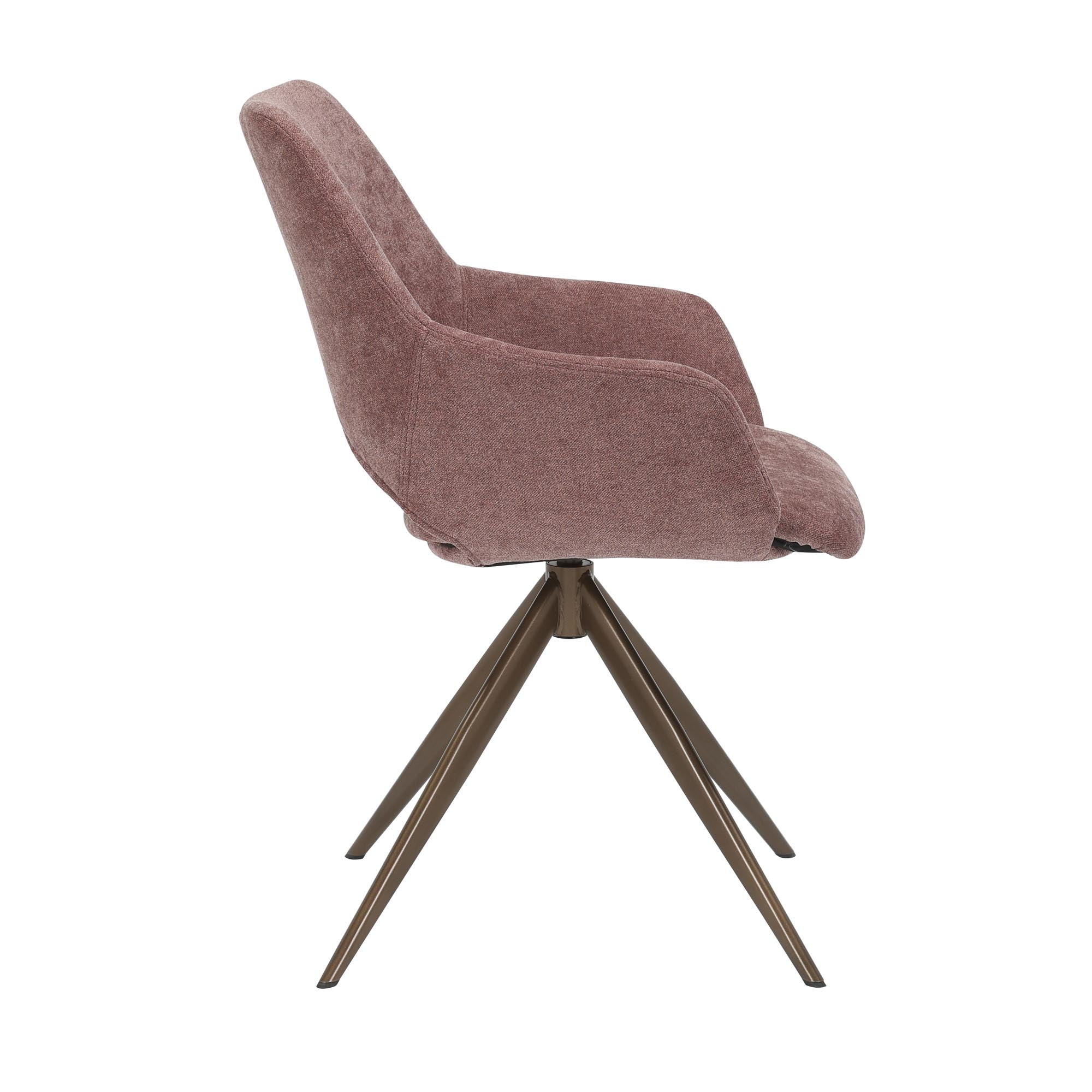 Eetkamerstoel Daisy | Draaibaar 180° | Paars