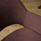 Eetkamerstoel Daisy | Draaibaar 180° | Paars