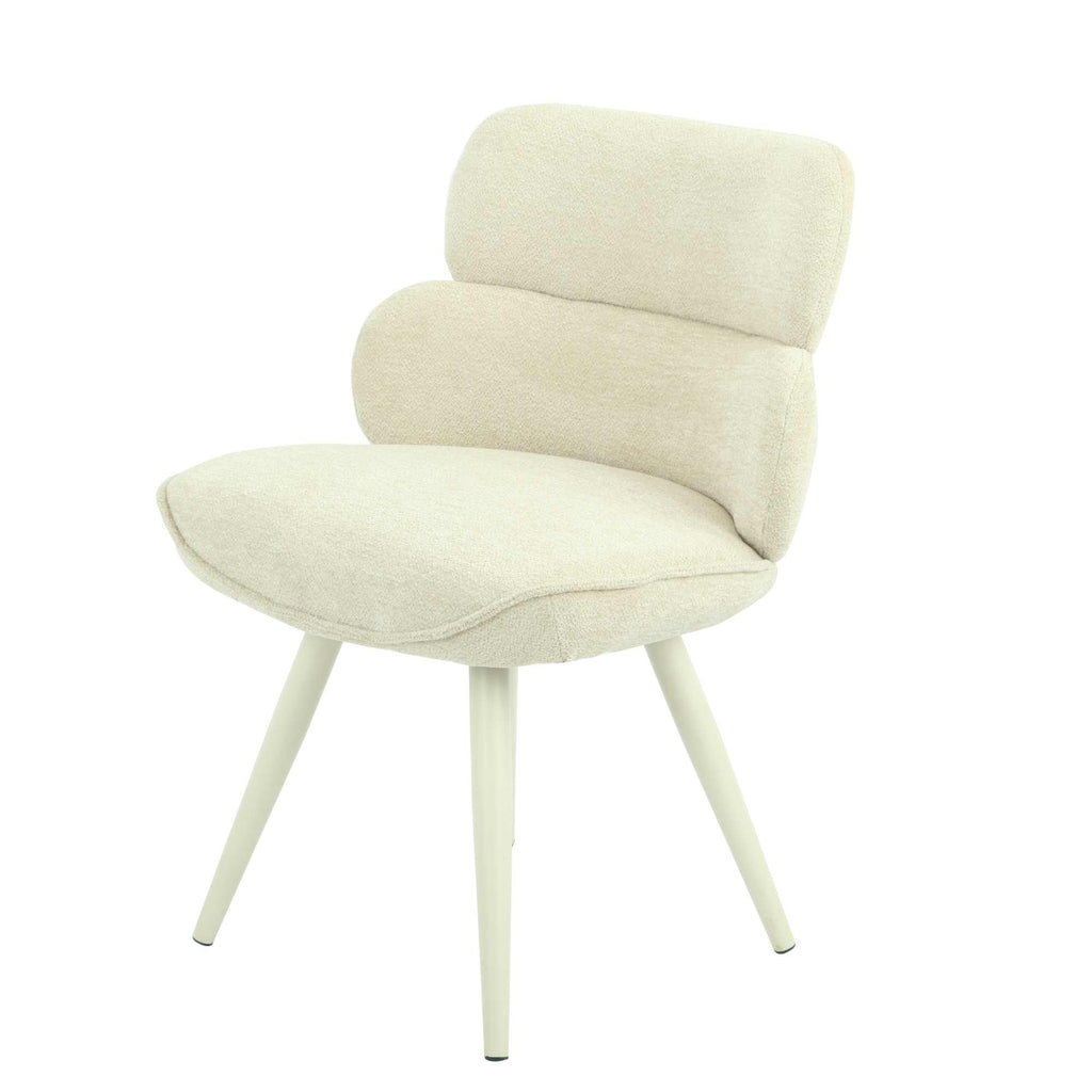Eetkamerstoel Abby | Stof Raven 24 | Beige
