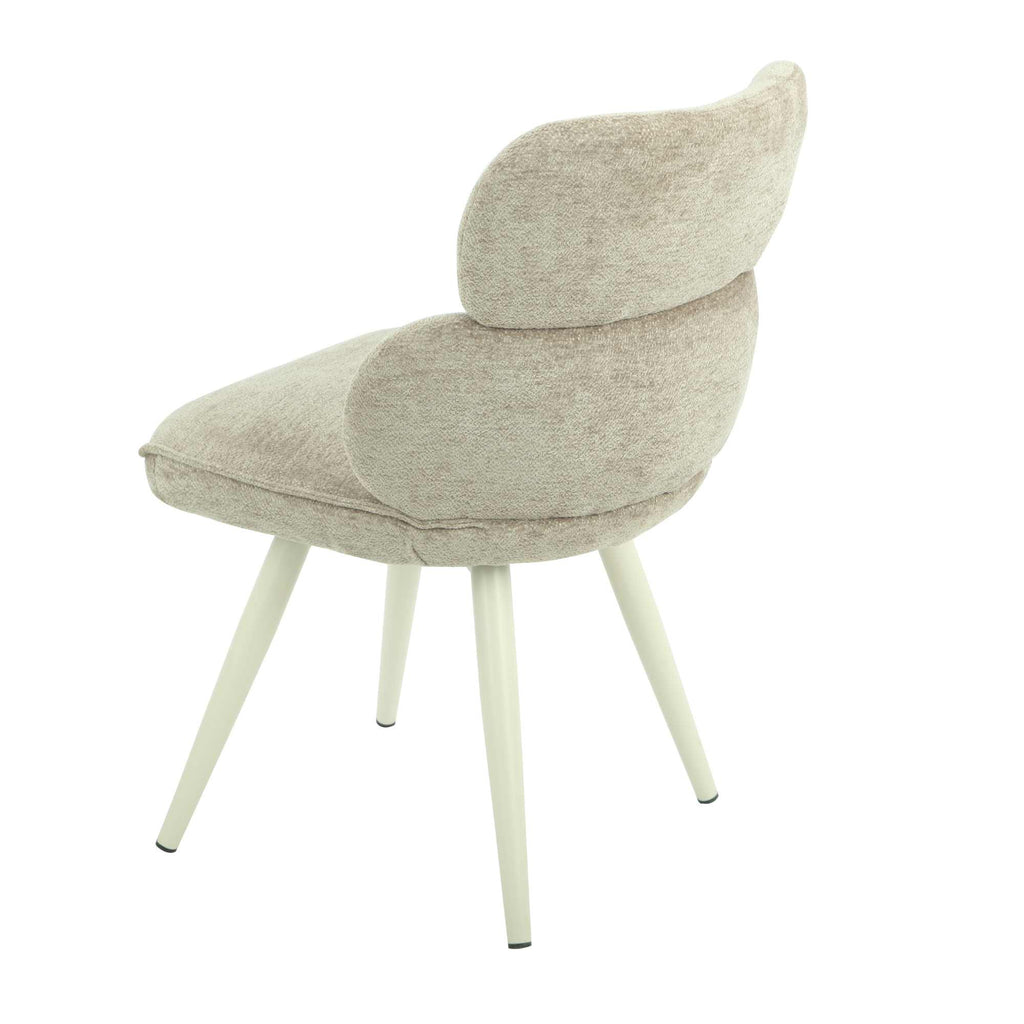 Eetkamerstoel Abby | Stof Raven 30 | Taupe