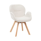 Eetkamerstoel Jesse | Draaibaar | Beige stof