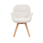 Eetkamerstoel Jesse | Draaibaar | Beige stof