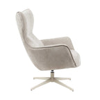 Fauteuil Julia | Draaibaar | Taupe stof