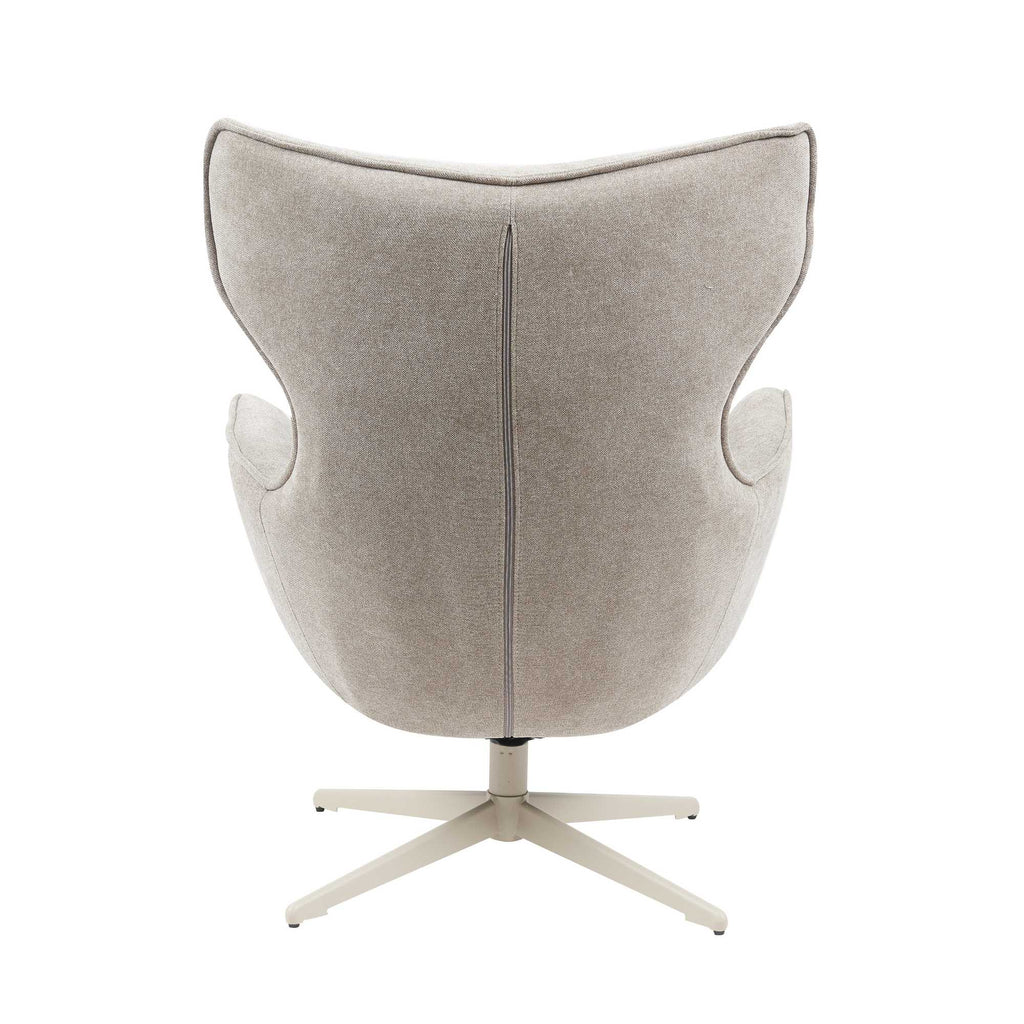 Fauteuil Julia | Draaibaar | Taupe stof