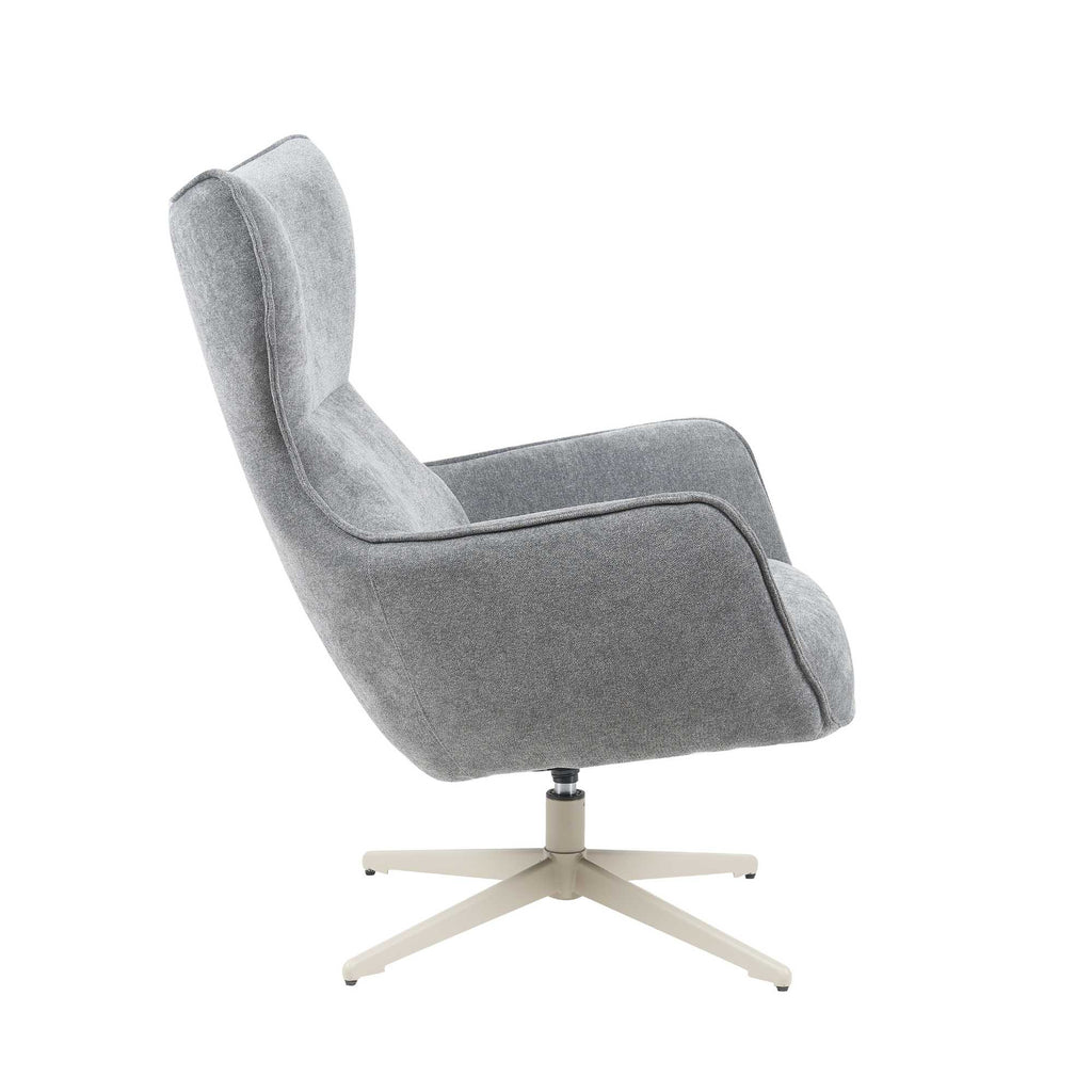Fauteuil Julia | Draaibaar | Antraciet Stof