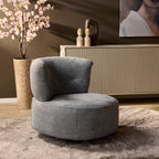 Fauteuil Fien | Draaibaar | Grijze stof