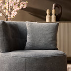 Fauteuil Fien | Draaibaar | Grijze stof