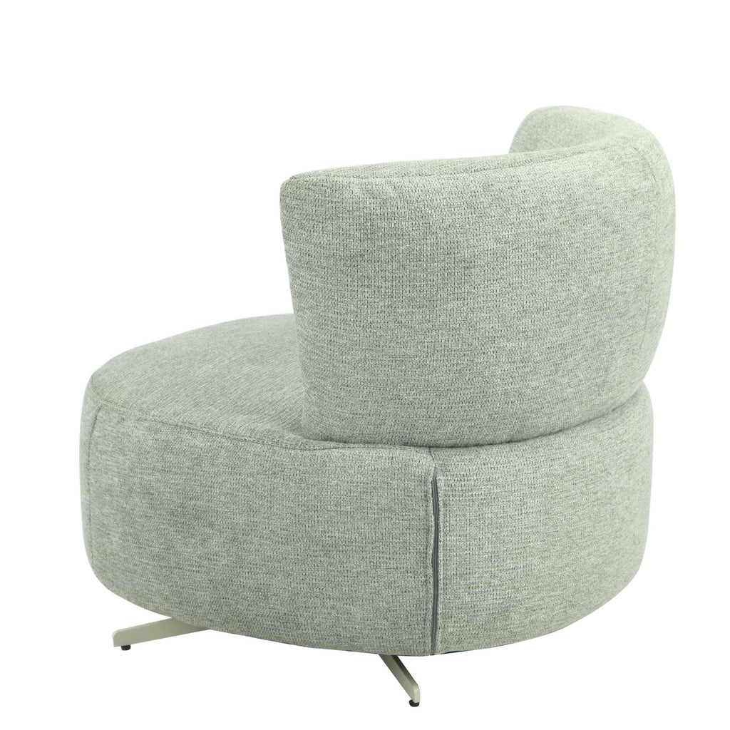 Fauteuil Fien | Draaibaar | Grijze stof