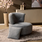 Fauteuil Fien | Draaibaar | Grijze stof