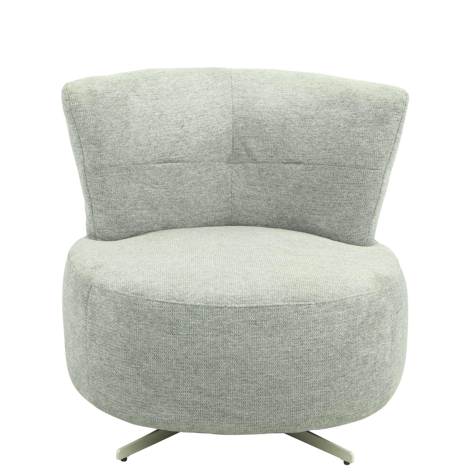 Fauteuil Fien | Draaibaar | Grijze stof