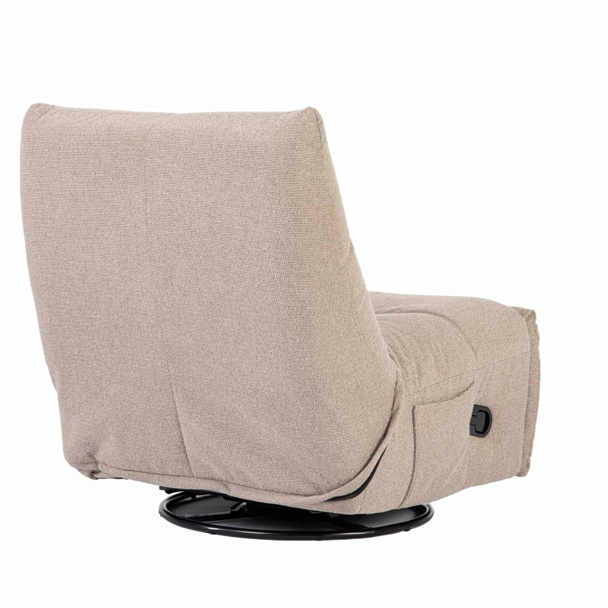 Fauteuil Lazy | Draaibaar & Kantelbaar | Light Grey