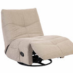 Fauteuil Lazy | Draaibaar & Kantelbaar | Light Grey
