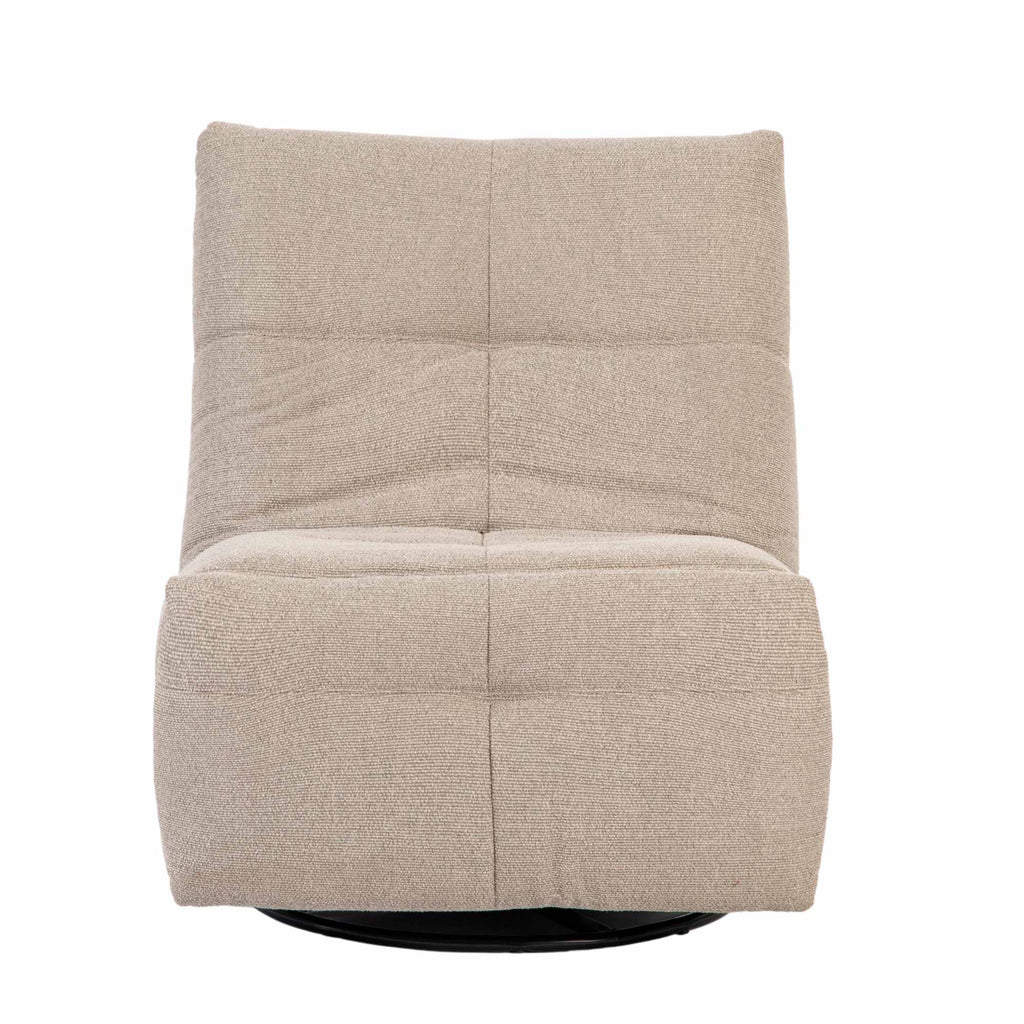 Fauteuil Lazy | Draaibaar & Kantelbaar | Light Grey