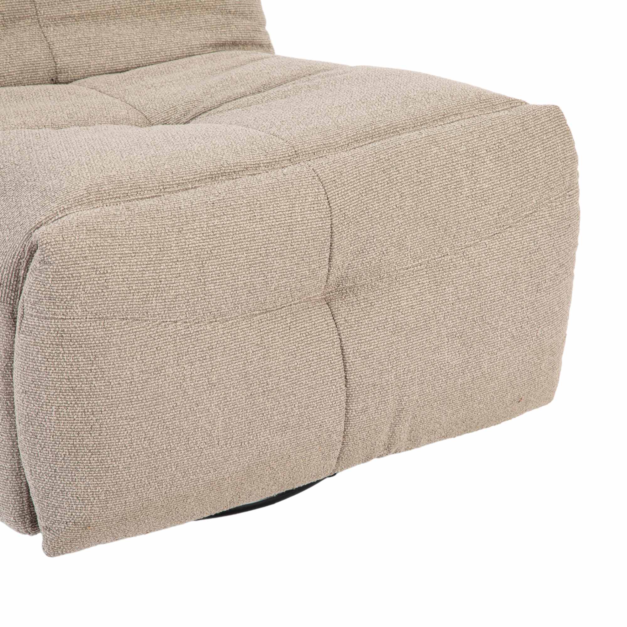 Fauteuil Lazy | Draaibaar & Kantelbaar | Light Grey