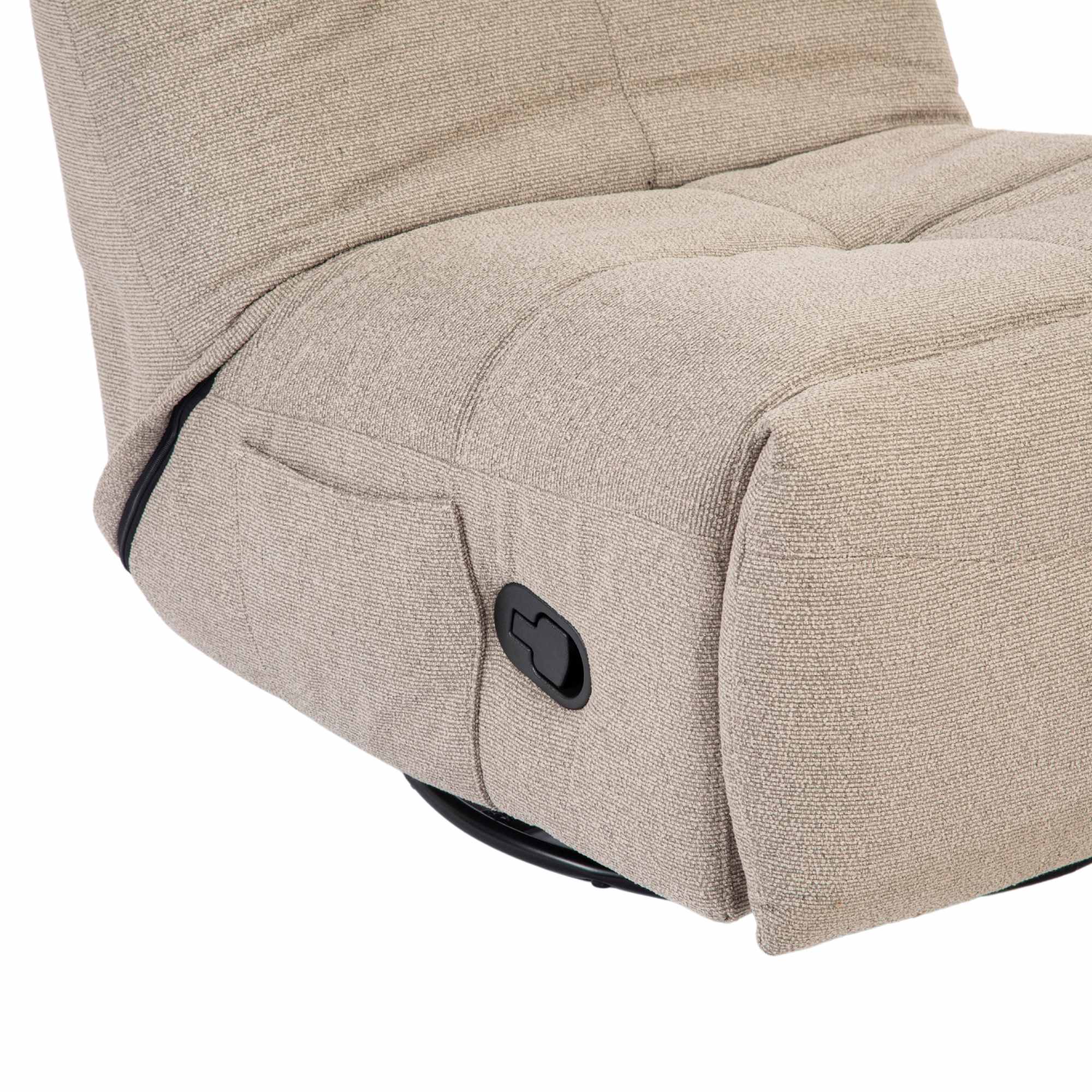Fauteuil Lazy | Draaibaar & Kantelbaar | Light Grey