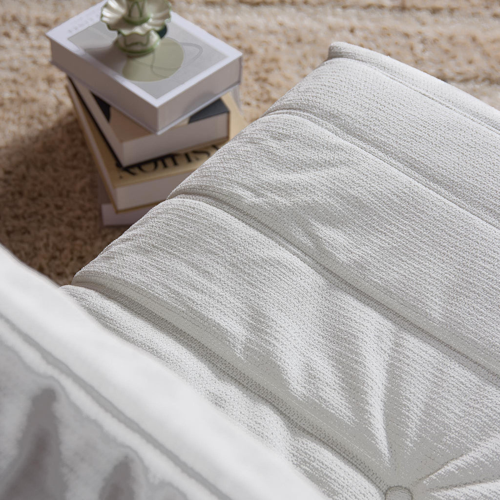 Relaxfauteuil Zen | Draaibaar | Bekleding geplooid