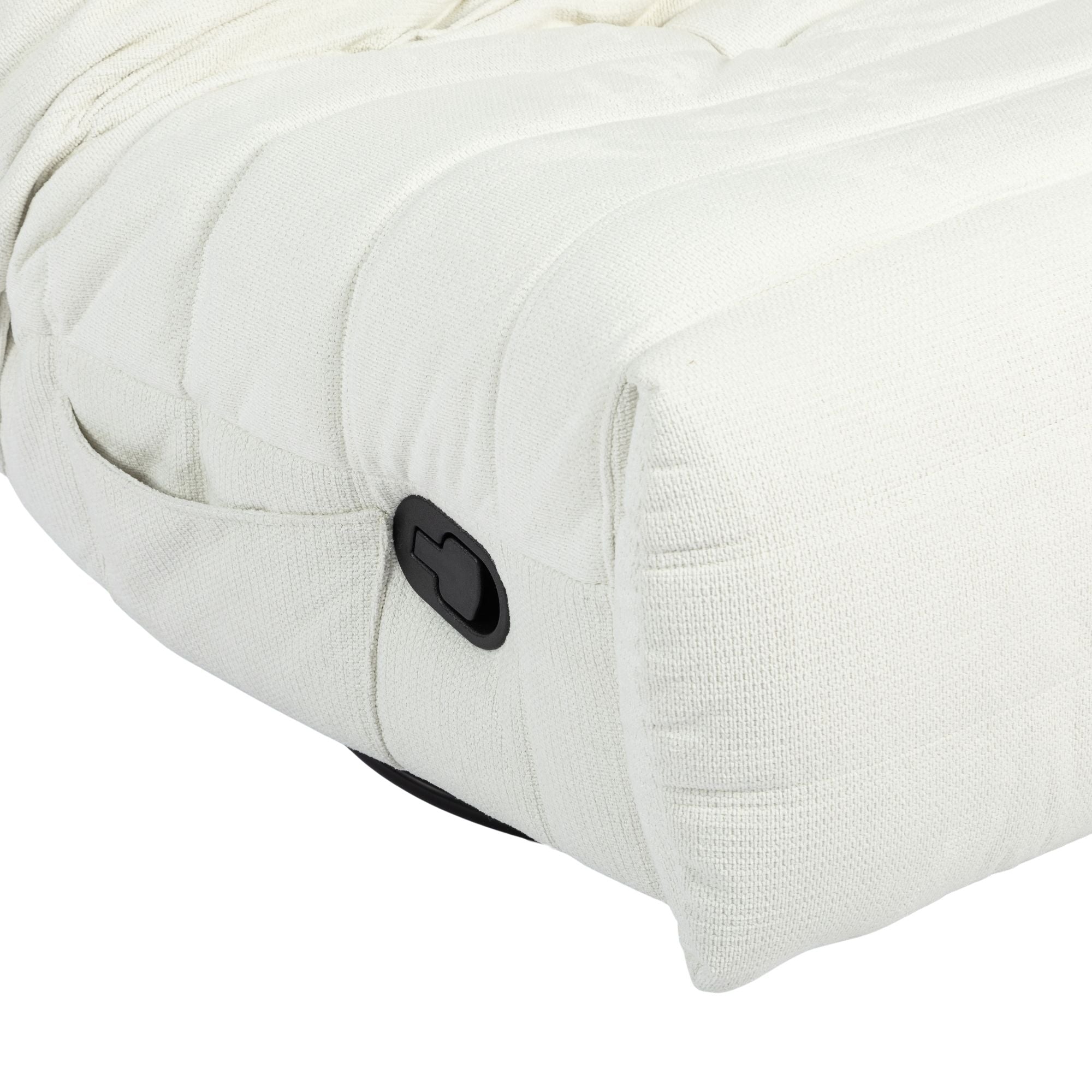 Relaxfauteuil Zen | Draaibaar | Bekleding geplooid