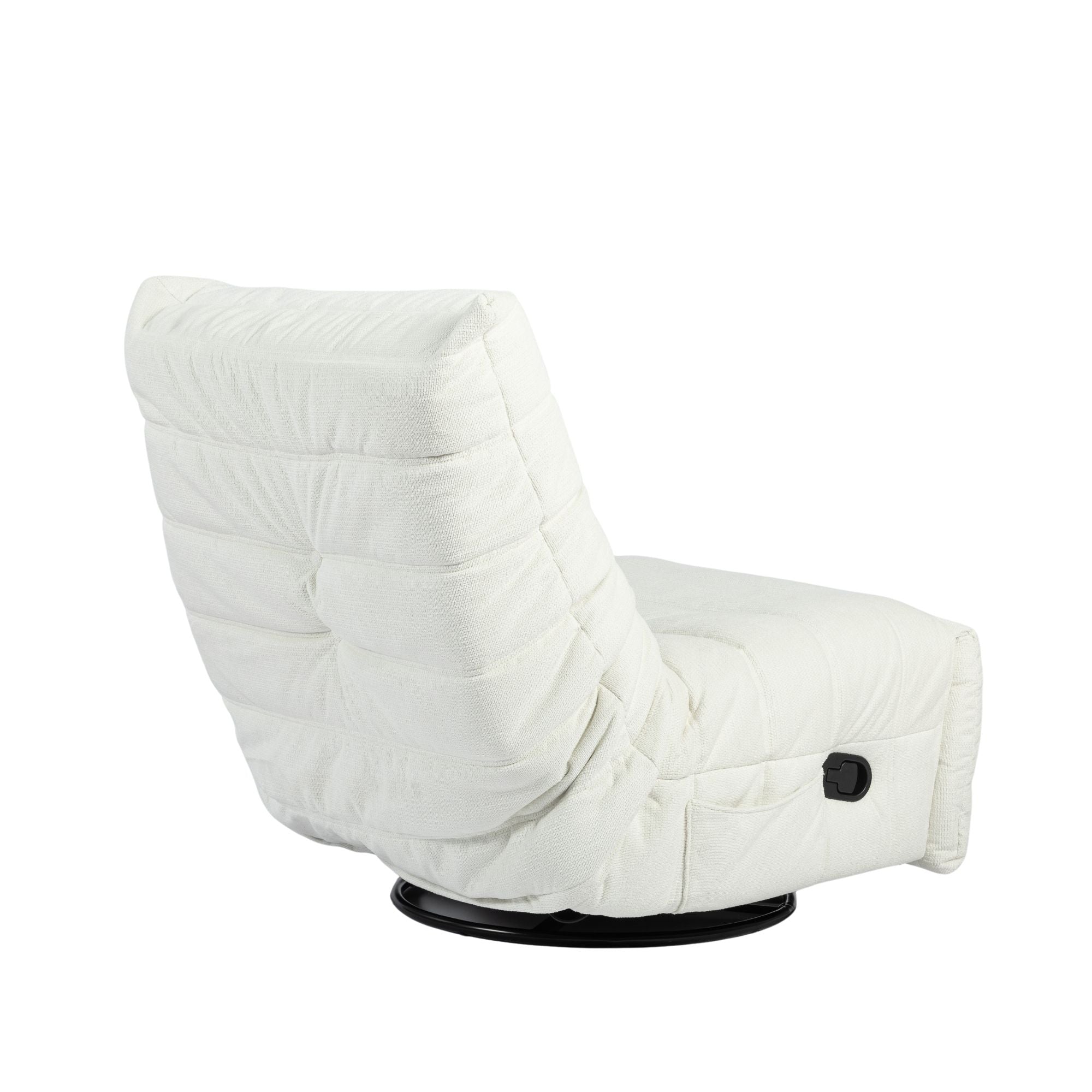 Relaxfauteuil Zen | Draaibaar | Bekleding geplooid