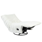 Relaxfauteuil Zen | Draaibaar | Bekleding geplooid
