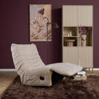 Relaxfauteuil Zen | Draaibaar | Plissé bekleding