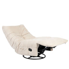 Relaxfauteuil Zen | Draaibaar | Plissé bekleding