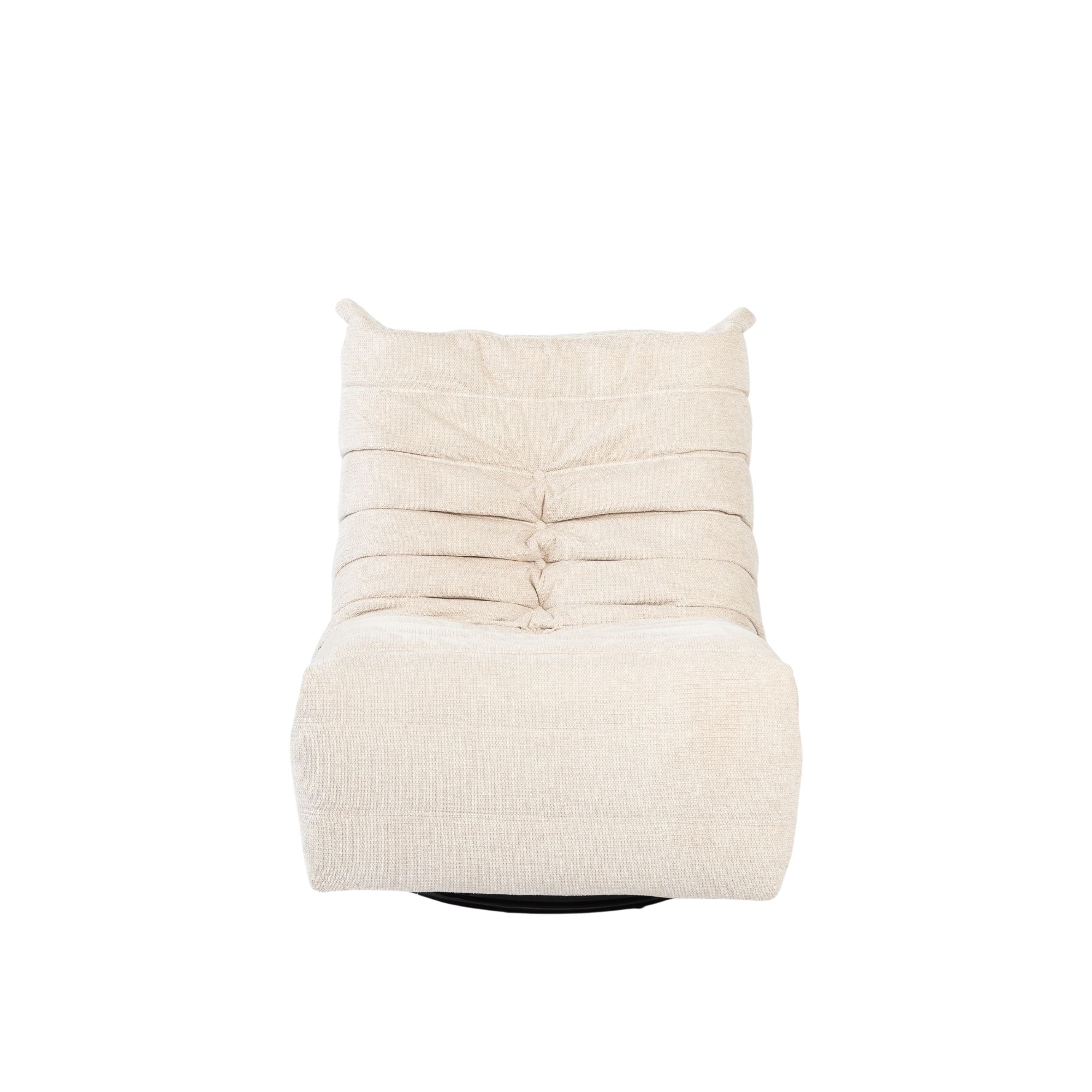 Relaxfauteuil Zen | Draaibaar | Plissé bekleding