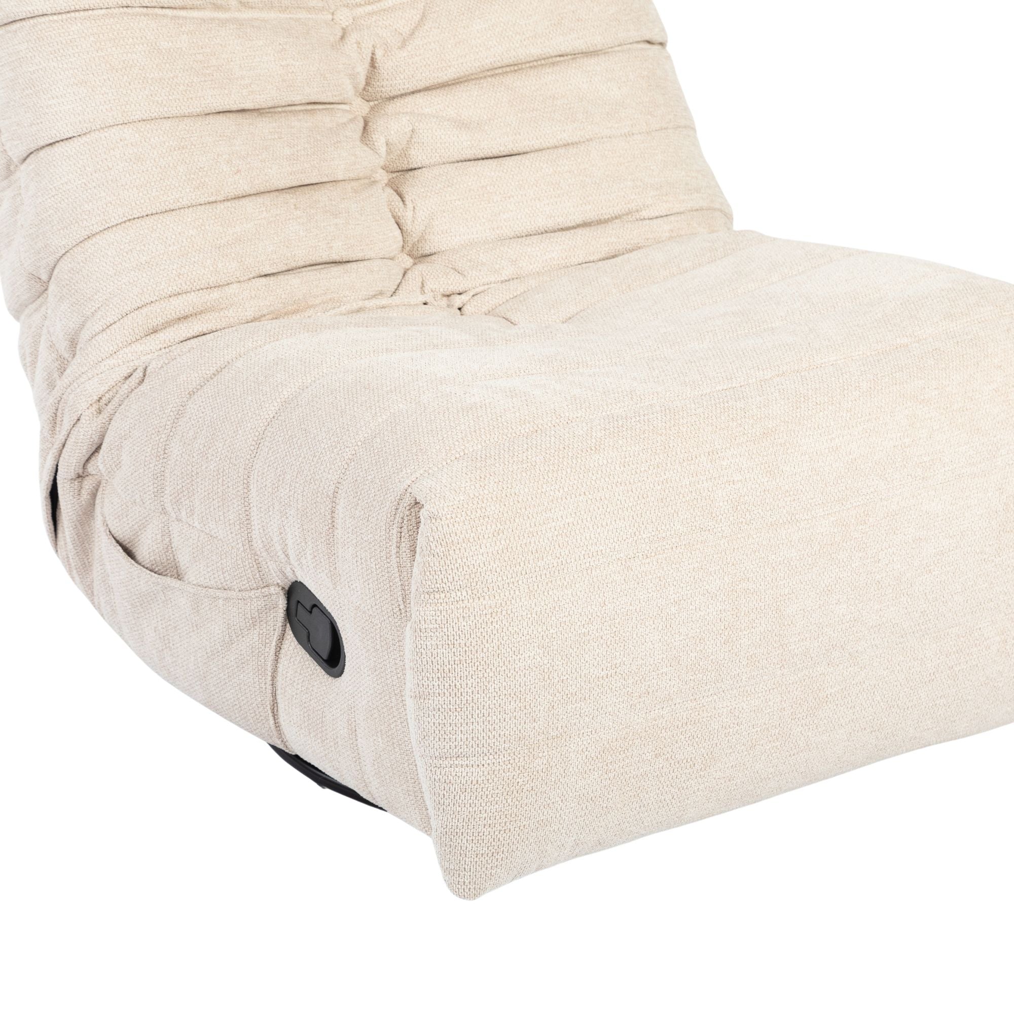 Relaxfauteuil Zen | Draaibaar | Plissé bekleding