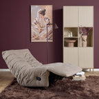 Relaxfauteuil Zen | Draaibaar | Geplooide bekleding