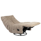 Relaxfauteuil Zen | Draaibaar | Geplooide bekleding