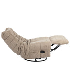 Relaxfauteuil Zen | Draaibaar | Geplooide bekleding
