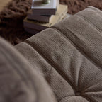 Relaxfauteuil Zen | Draaibaar | Geplooide bekleding