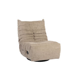 Relaxfauteuil Zen | Draaibaar | Geplooide bekleding