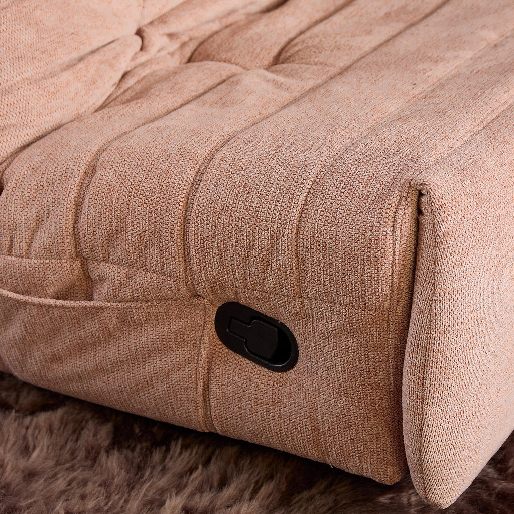 Relaxfauteuil Zen | Draaibaar | Geplooide stof