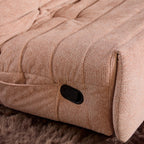Relaxfauteuil Zen | Draaibaar | Geplooide stof