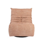 Relaxfauteuil Zen | Draaibaar | Geplooide stof