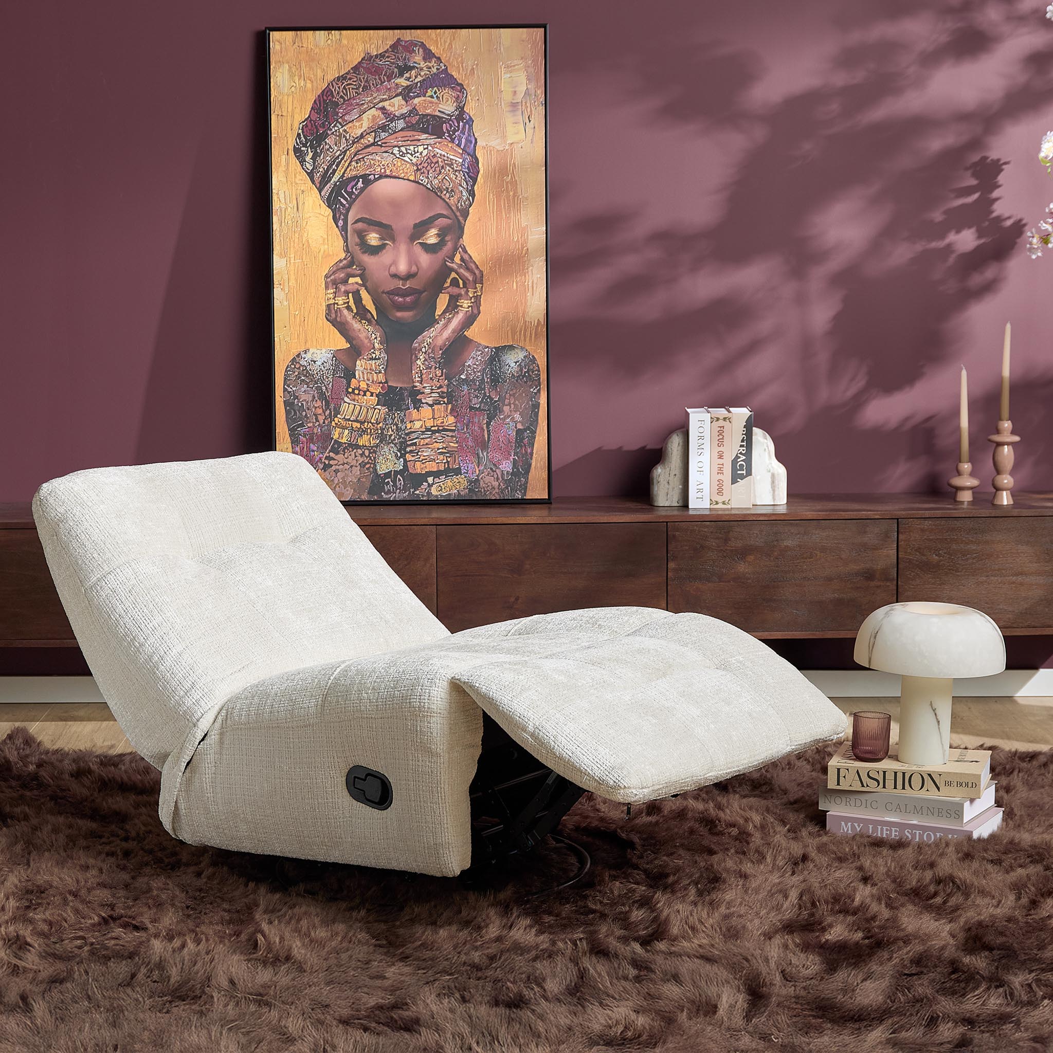 Relaxfauteuil Chill | Draaibaar & Kantelfunctie
