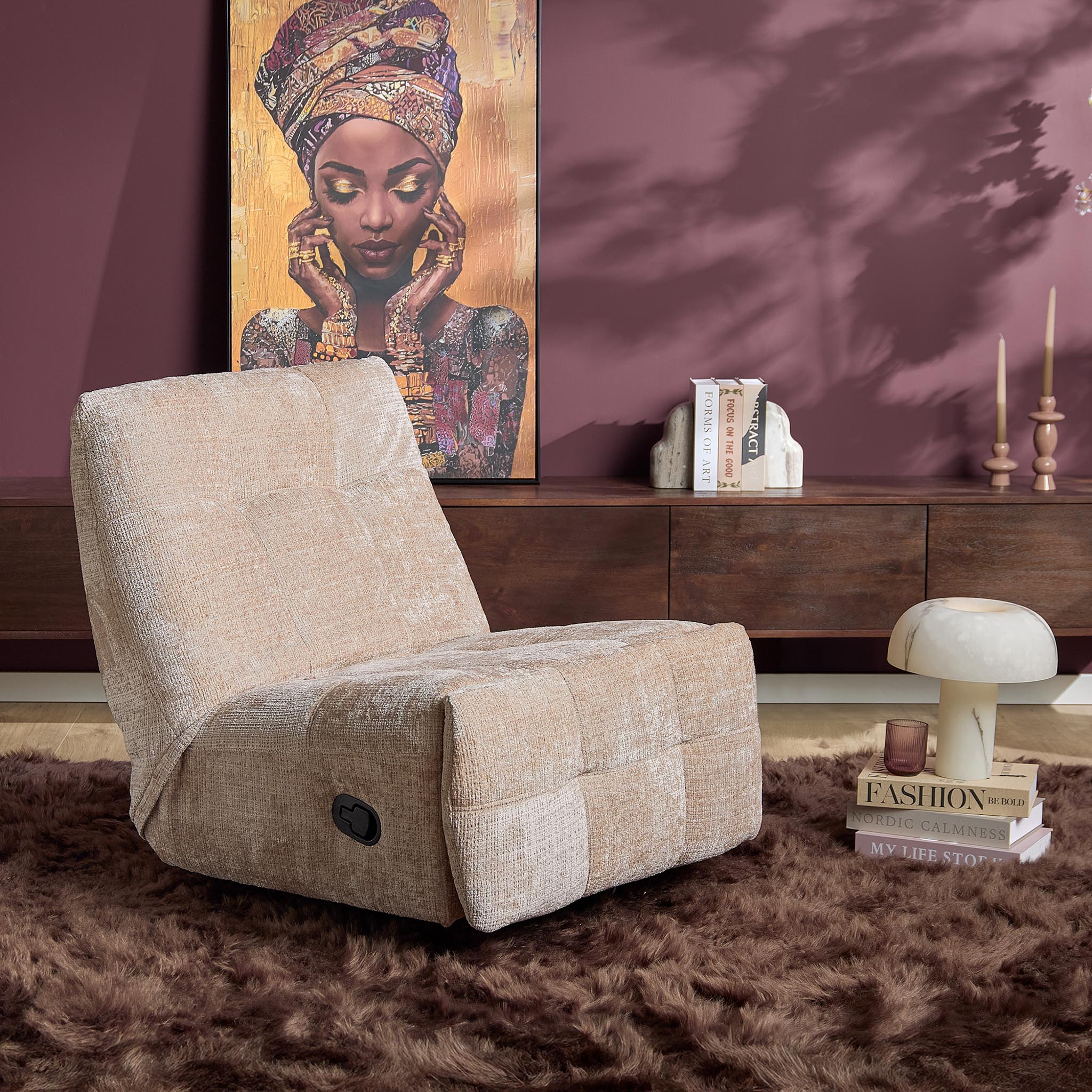 Relaxfauteuil Chill | Draaibaar & Verstelbaar