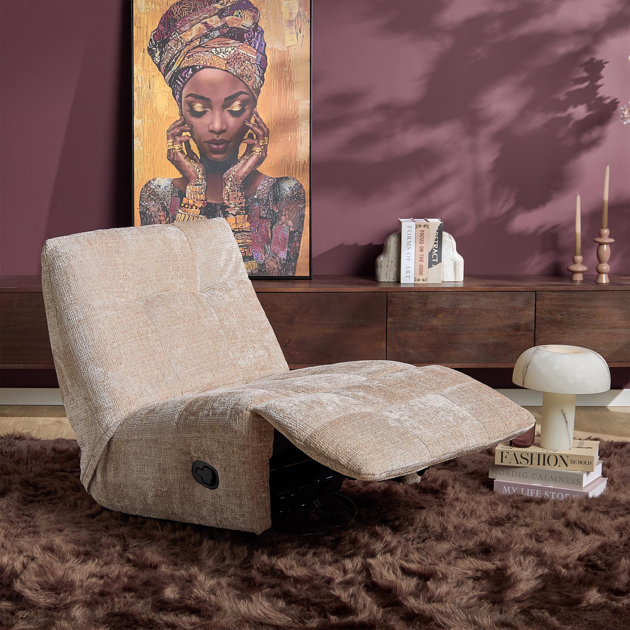 Relaxfauteuil Chill | Draaibaar & Verstelbaar