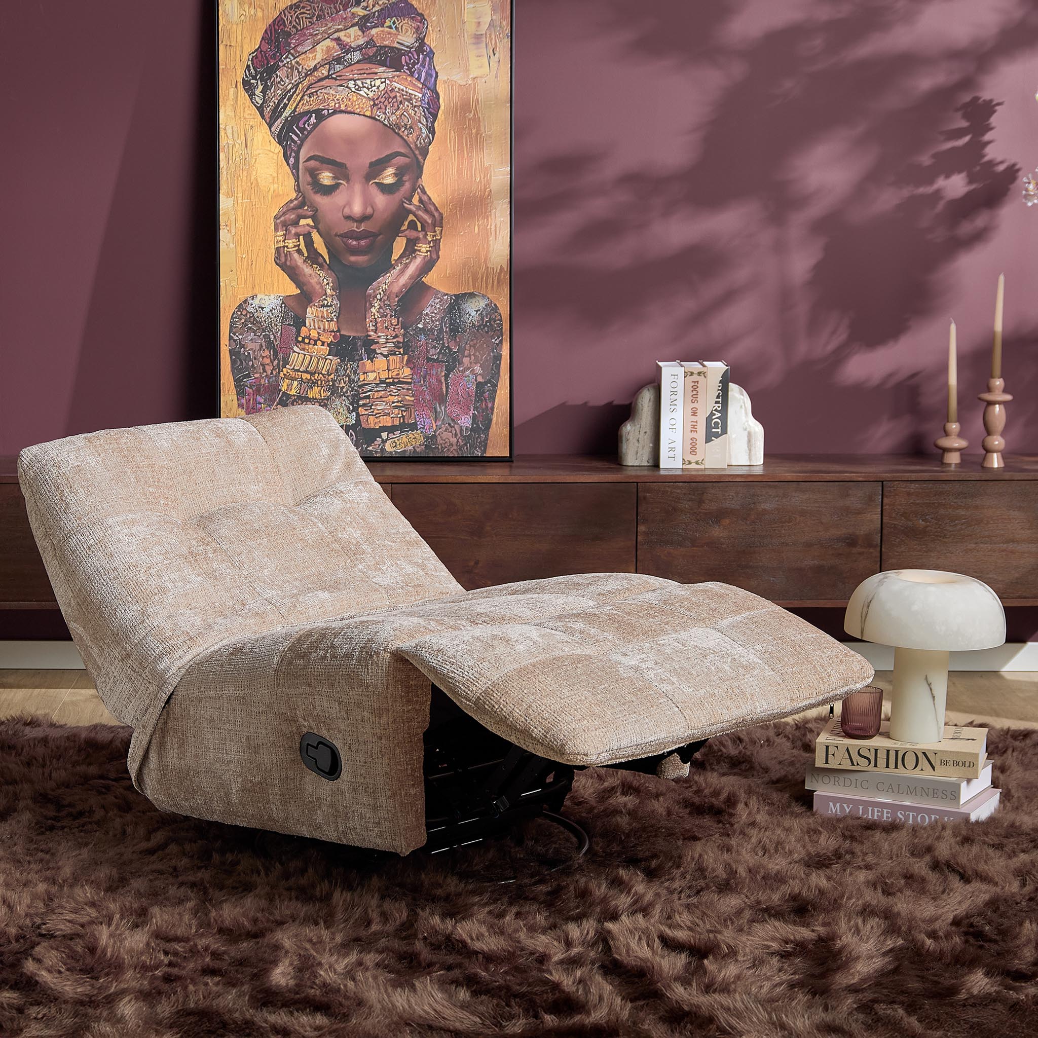 Relaxfauteuil Chill | Draaibaar & Verstelbaar