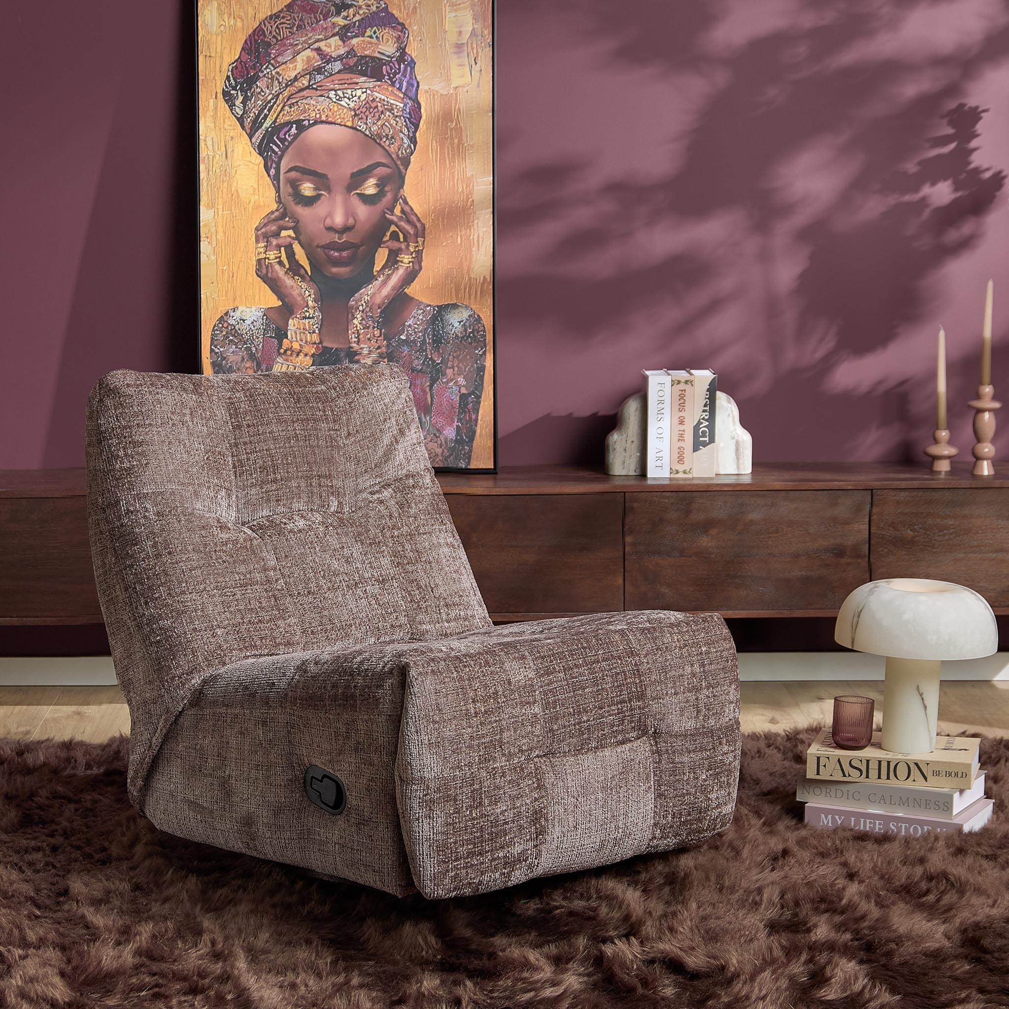 Relaxfauteuil Chill | Draaibaar & Kantelbaar