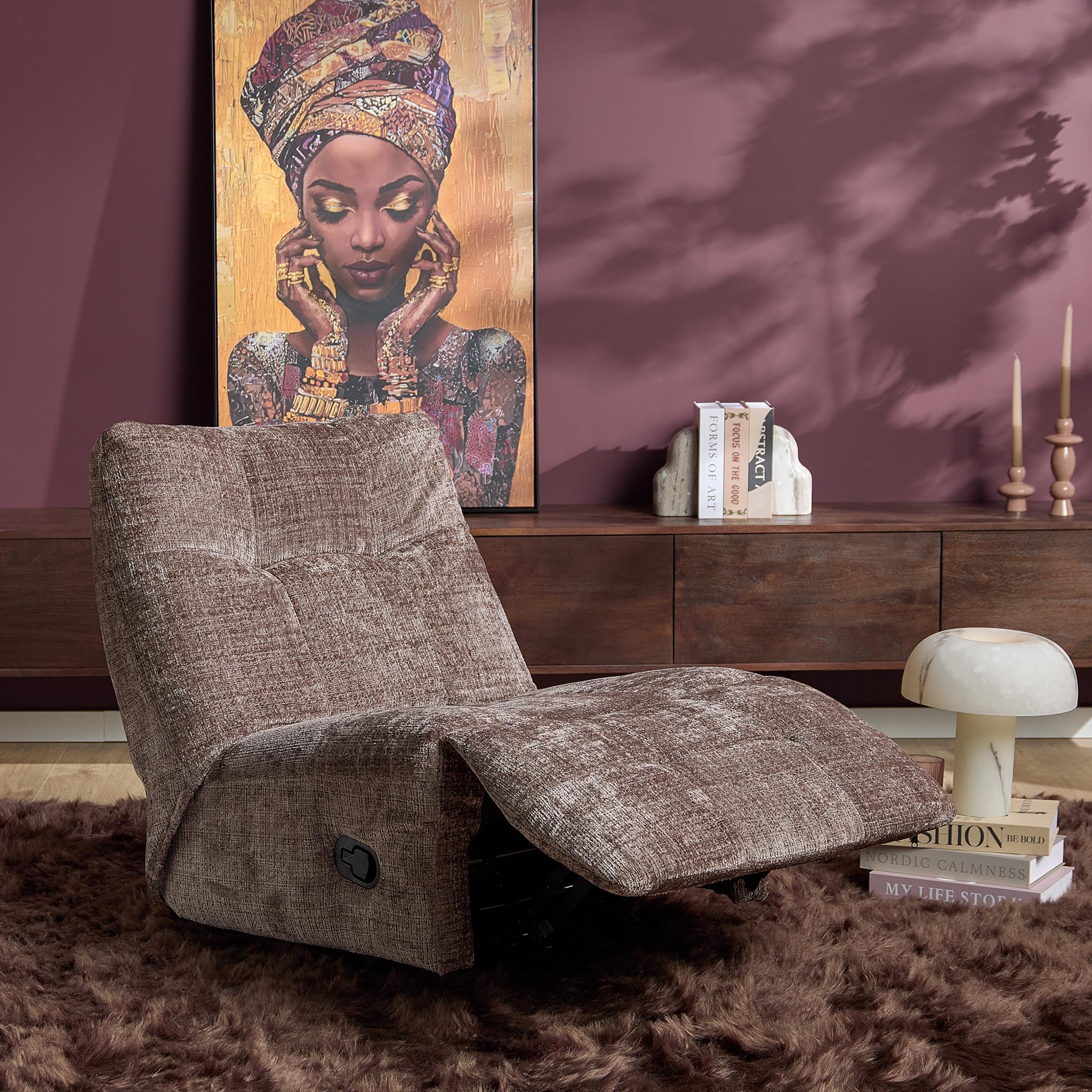 Relaxfauteuil Chill | Draaibaar & Kantelbaar
