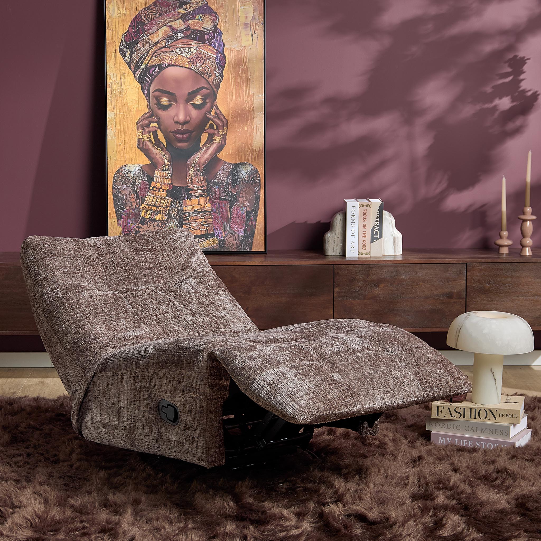 Relaxfauteuil Chill | Draaibaar & Kantelbaar
