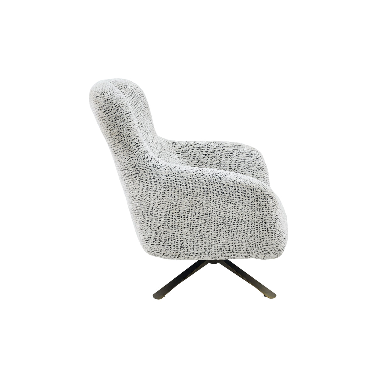 Draaibare Fauteuil Nena Bruin
